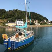 Locquénolé vue de la Baie de Morlaix