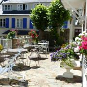 terrasse de la maison d'hôtes